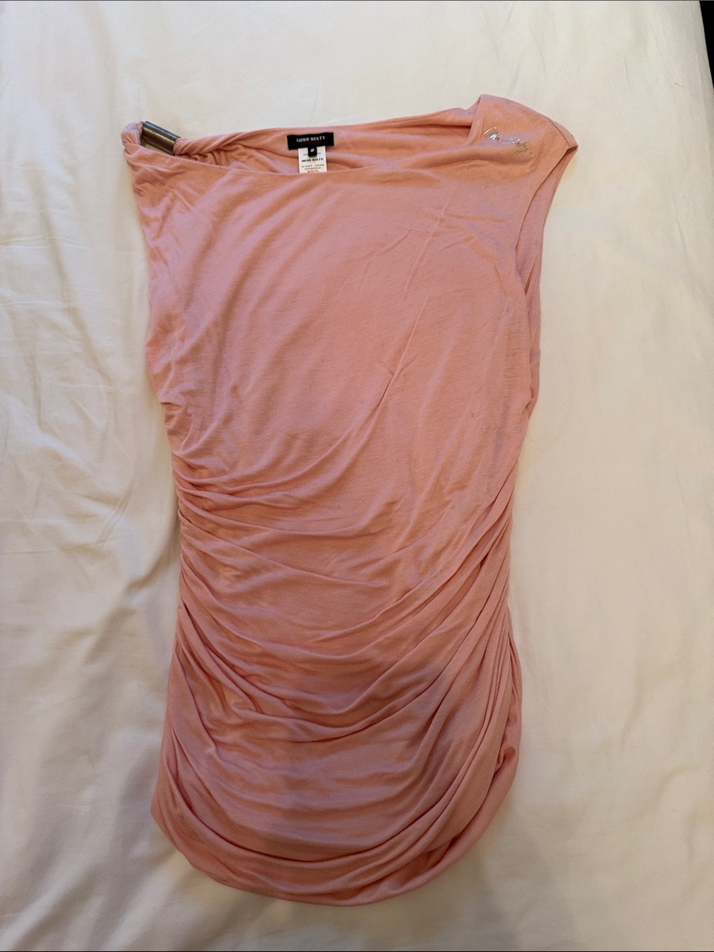 Miss Sixty Blush Pink Sleeveless Top